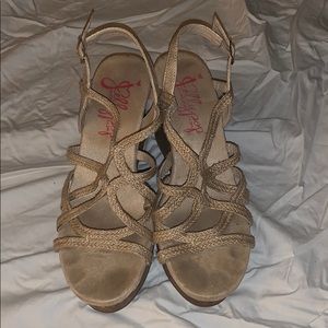 Jellypop Nude Wedges